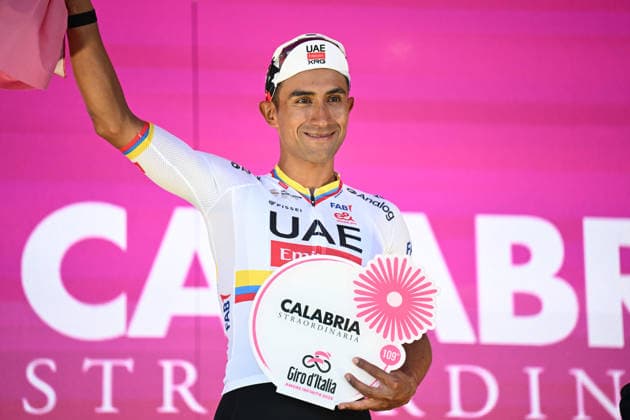 12-05-2026 Giro D italia; Tappa 04 Catanzaro - Cosenza; 2026, Uae Emirates - Xrg; Narvaez, Jhonnatan; Cosenza; 