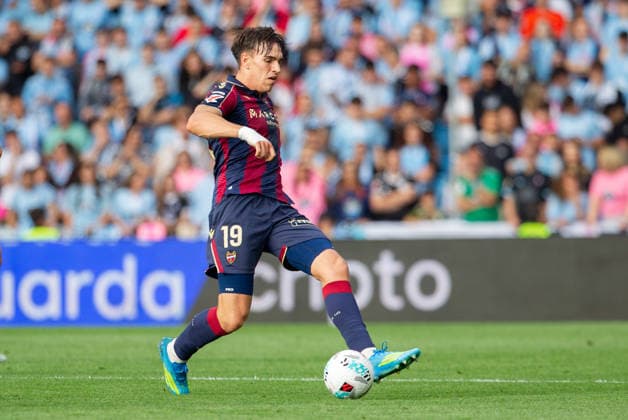 RECORD DATE NOT STATED ESP: LaLiga EA Sports Celta de Vigo v Levante UD Carlos Espi of Levante during LaLiga EA Sports, between Celta Vigo v Levante UD played at Abanca Balaidos stadium in Vigo, Pontevedra on May 12th, 2026 in Spain; Spain Futbol Copyright: xAgenciaxLOFx