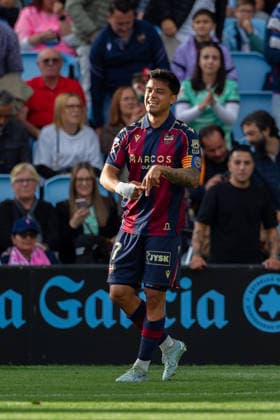 RECORD DATE NOT STATED ESP: LaLiga EA Sports Celta de Vigo v Levante UD Victor Garcia Raja of Levante during LaLiga EA Sports, between Celta Vigo v Levante UD played at Abanca Balaidos stadium in Vigo, Pontevedra on May 12th, 2026 in Spain; Spain Futbol Copyright: xAgenciaxLOFx