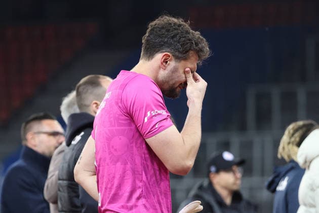 Grasshopper - FC Winterthur Torwart Stefanos Kapino (FCW) 12.05.2026 Stadion Letzigrund Zuerich , SCHWEIZ, Saison 2025 2026 Herren Fussball Super League Grasshopper Club Zuerich - FC Winterthur Torwart Stefanos Kapino (FCW)