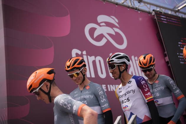Colombia™s Egan Arley Bernal Gomez of Netcompany Ineos during Stage 5 of the Giro d™Italia, from Praia a Mare to Potenza, Italy, Wednesday, May 13, 2026.  Copyright: xMarcoxAlpozzi LaPressex