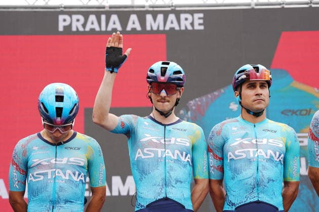 Netherlands™ Mick Van Dijke of Red Bull - Bora - Hansgrohe during Stage 5 of the Giro d™Italia, from Praia a Mare to Potenza, Italy, Wednesday, May 13, 2026.  Copyright: xMassimoxPaolone LaPressex