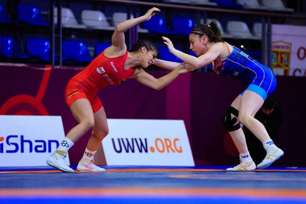 U17, U 17 Wrestling European Championships 49kg WW - Madina Bayramova (GER) df. Emine Beyza Bariskan (TUR)
