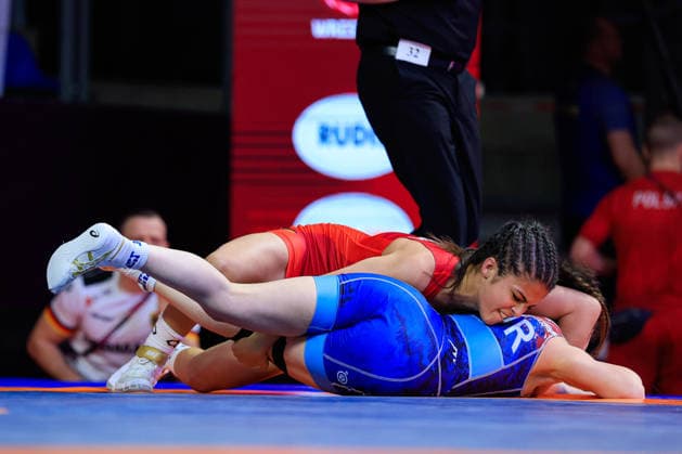 U17, U 17 Wrestling European Championships 49kg WW - Madina Bayramova (GER) df. Emine Beyza Bariskan (TUR)