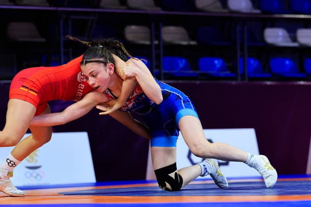 U17, U 17 Wrestling European Championships 49kg WW - Madina Bayramova (GER) df. Emine Beyza Bariskan (TUR)
