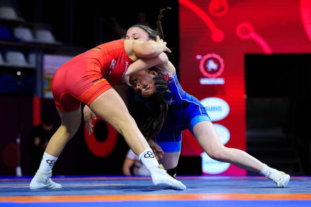U17, U 17 Wrestling European Championships 49kg WW - Madina Bayramova (GER) df. Emine Beyza Bariskan (TUR)