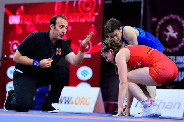 U17, U 17 Wrestling European Championships 57kg WW - Ana Rachiteanu (MDA) df. Leni Heinicke (GER)
