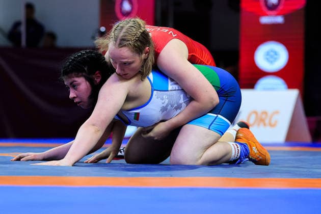 U17, U 17 Wrestling European Championships 65kg WW - Irma Neumann (GER) df. Boryana Todorova Borisova (BUL)