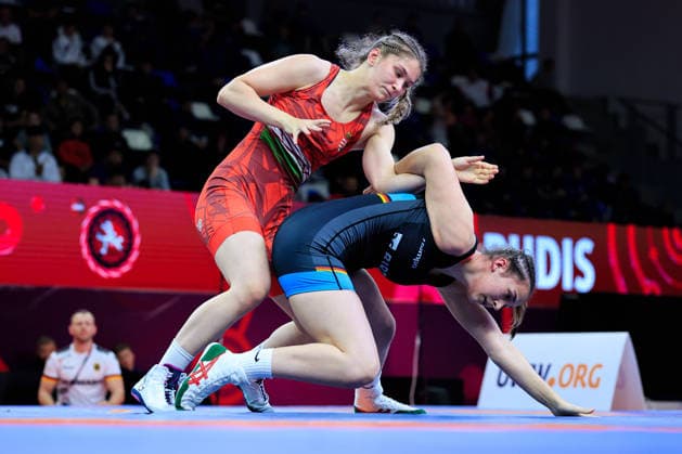 U17, U 17 Wrestling European Championships 73kg WW - Bianka Barany Almasi (HUN) df. Lyra Lederer (GER)