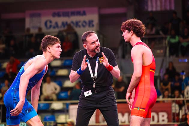 U17, U 17 Wrestling European Championships 60kg GR - Georgi Petrov Markov (BUL) df. Christiano Liebzeit (GER)