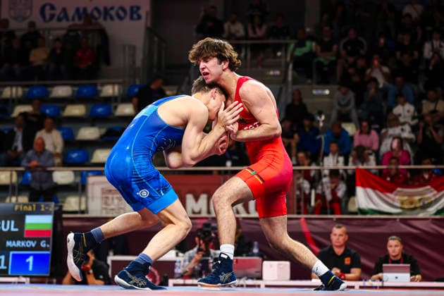 U17, U 17 Wrestling European Championships 60kg GR - Georgi Petrov Markov (BUL) df. Christiano Liebzeit (GER)