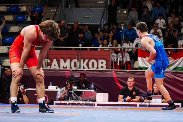 U17, U 17 Wrestling European Championships 60kg GR - Georgi Petrov Markov (BUL) df. Christiano Liebzeit (GER)