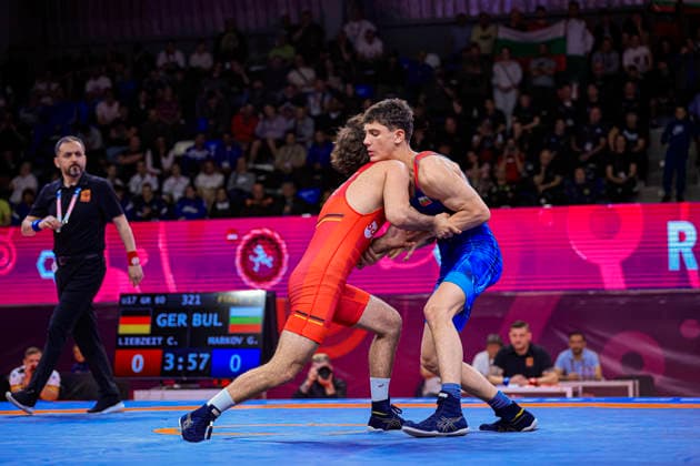 U17, U 17 Wrestling European Championships 60kg GR - Georgi Petrov Markov (BUL) df. Christiano Liebzeit (GER)