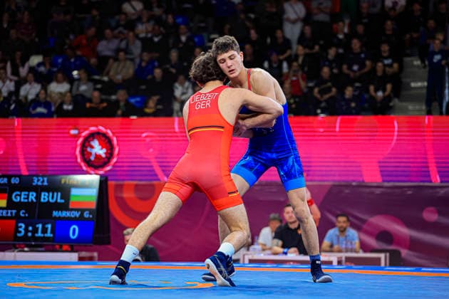 U17, U 17 Wrestling European Championships 60kg GR - Georgi Petrov Markov (BUL) df. Christiano Liebzeit (GER)
