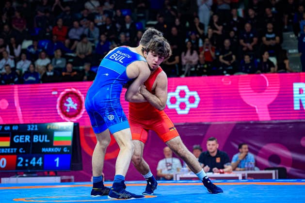 U17, U 17 Wrestling European Championships 60kg GR - Georgi Petrov Markov (BUL) df. Christiano Liebzeit (GER)