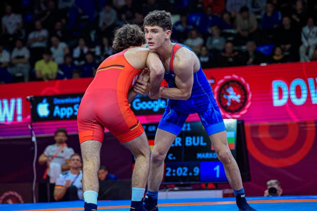 U17, U 17 Wrestling European Championships 60kg GR - Georgi Petrov Markov (BUL) df. Christiano Liebzeit (GER)