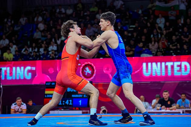 U17, U 17 Wrestling European Championships 60kg GR - Georgi Petrov Markov (BUL) df. Christiano Liebzeit (GER)