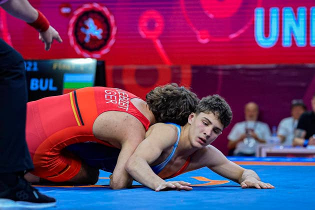 U17, U 17 Wrestling European Championships 60kg GR - Georgi Petrov Markov (BUL) df. Christiano Liebzeit (GER)