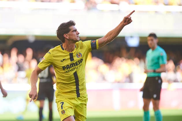Gerard Moreno (Villarreal CF) celebrates after scoring his team˜s first goal during the LaLiga EA Sports match between Villarreal CF and Sevilla FC at Estadio de la Ceramica on May 13, 2026 in Villarreal, Spain. (Photo by Maria Jose Segovia DeFodi Images) -