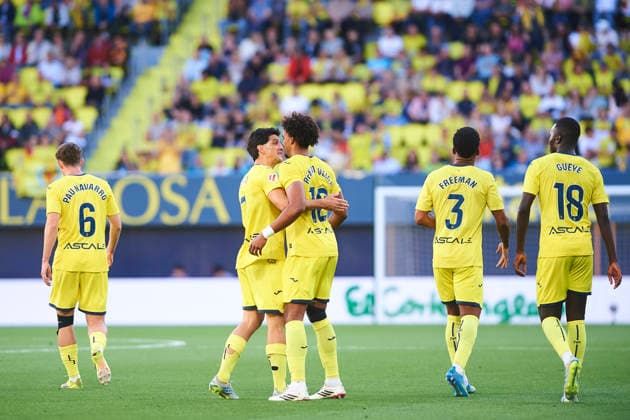 Gerard Moreno (Villarreal CF) celebrates after scoring his team˜s first goal during the LaLiga EA Sports match between Villarreal CF and Sevilla FC at Estadio de la Ceramica on May 13, 2026 in Villarreal, Spain. (Photo by Maria Jose Segovia DeFodi Images) -