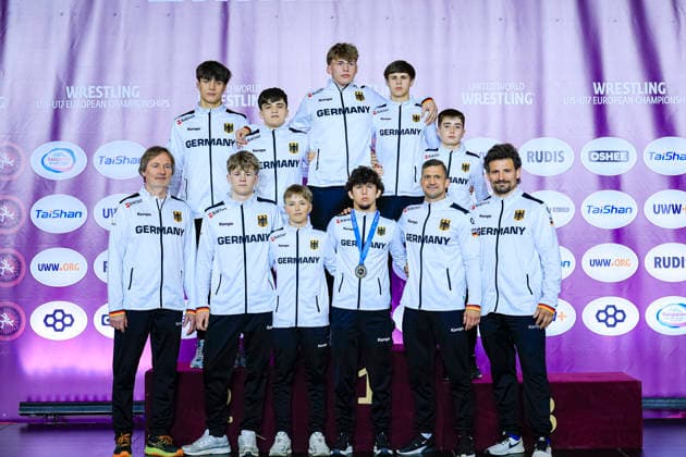 U17, U 17 Wrestling European Championships Team Germany