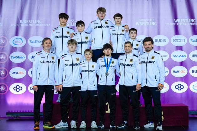 U17, U 17 Wrestling European Championships Team Germany