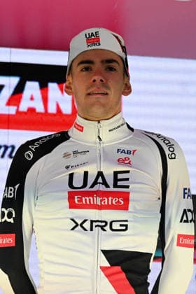 CICLISMO - Giro d Italia - Stage 5 - Praia a Mare - Potenza Photo by IPA ABACAPRESS.COM84643148 - Igor Arrieta (UAE Team Emirates XRG) winner stage during Stage 5 - Praia a Mare - Potenza, Giro d Italia race in Potenza, Italy, May 13 2026 Potenza Italy  Copyright: xIPAxSport ABACAx