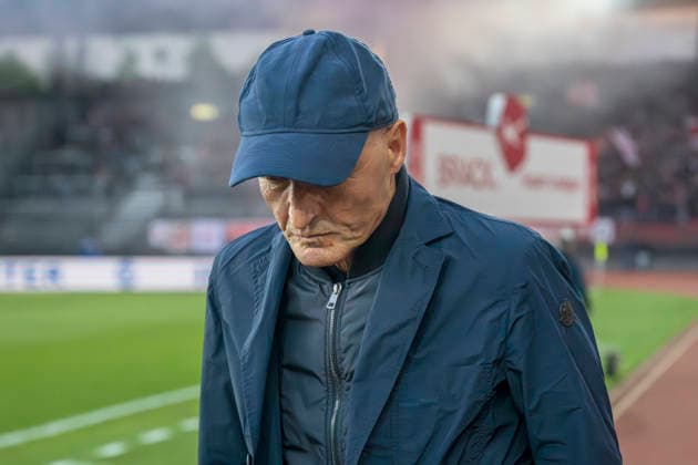 Trainer Peter Zeidler, GC, Grasshopper Club Zürich - FC Winterthur, Super League, Fussball, 12.05.2026
