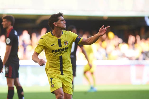 Gerard Moreno (Villarreal CF) celebrates after scoring his team˜s first goal during the LaLiga EA Sports match between Villarreal CF and Sevilla FC at Estadio de la Ceramica on May 13, 2026 in Villarreal, Spain. (Photo by Maria Jose Segovia DeFodi Images) -