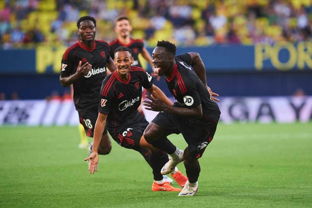 Akor Adams (Sevilla FC) during the LaLiga EA Sports match between Villarreal CF and Sevilla FC at Estadio de la Ceramica on May 13, 2026 in Villarreal, Spain. (Photo by Maria Jose Segovia DeFodi Images) -