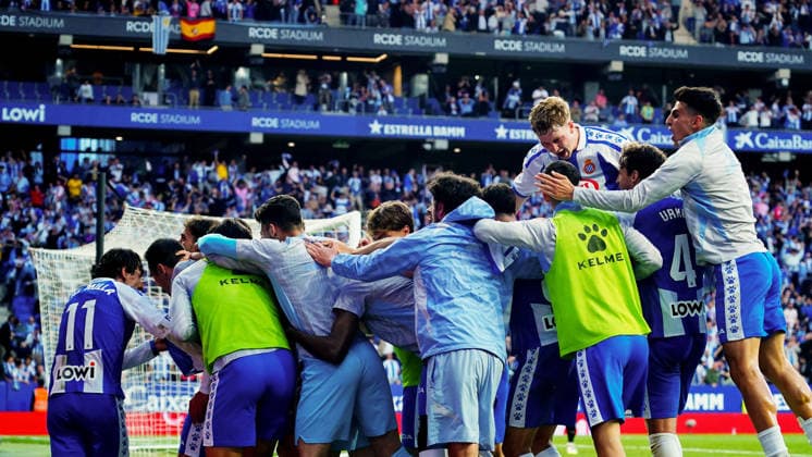 ESP: RCD Espanyol - Athletic Club . La Liga EA Sports. Matchday 35 Kike Garcia of RCD Espanyol celebrates after scoring the 2-0 during the La Liga EA Sports match between RCD Espanyol and Athletic Club de Bilbao played at RCDE Stadium on May 13, 2026 in Barcelona, Spain. kpng Copyright: xBaguxBlancox xPRESSINPHOTOx PS_260513_ESP_ATH_2526_535