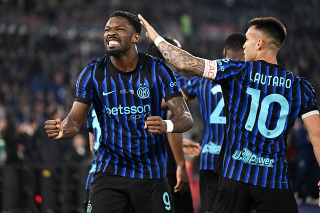 Db Roma 13 05 2026 - finale Coppa Italia Lazio-Inter foto Daniele Buffa Image nella foto: esultanza gol Marcus Thuram 