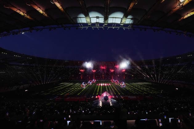 Opening ceremony during the Frecciarossa Italian Cup 2025 2026 final soccer match between Lazio and Inter Milan at the Stadio Olimpico in Rome, Italy - May 13, 2026 - Soccer  Copyright: xSpada LaPressex