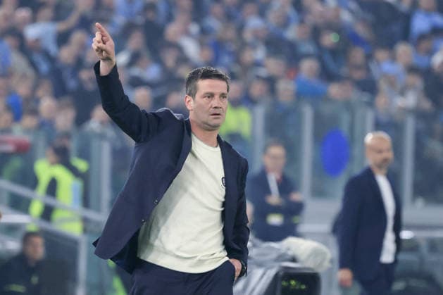 Lazio v Inter Milan - Italian Cup final match ROME, ITALY, MAY 13: Cristian Chivu, head coach of Inter Milan, follows the game during the Italian Cup football final match between Lazio and Inter Milan at the Olympic stadium in Rome, Italy, on May 13, 2026. Riccardo De Luca Anadolu Rome Italy. Editorial use only. Please get in touch for any other usage.  Copyright: x2026xAnadoluxRiccardoxDexLucax
