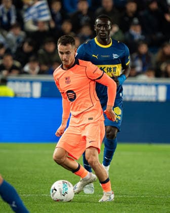 VITORIA, SPAIN - May 13: during the LaLiga match between Deportivo Alaves and FC Barcelona, Barca at Mendizorroza Stadium on May 13, 2026 in Bilbao, Spain. (Photo by Ibai Tudanca) Copyright: xIbaixTudancax
