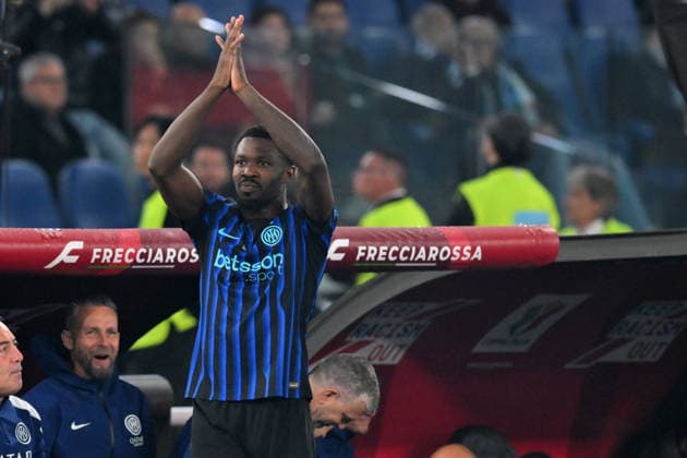 Foto IPP Roberto Ramaccia Roma 13 05 2026 Calcio Coppa Italia 2025 2026 - Finale - Lazio-Inter nella foto Marcus Thuram of FC Inter ?Italy Photo Press - World Copyright - Roma italy Italia ITALY  Copyright: xR4924_italyphotopressx