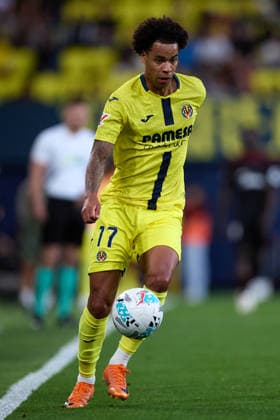 Kings League Italy 2026 May 13, 2026, Villarreal, Castellon, Spain: Tajon Buchanan of Villarreal CF runs with the ball during the Spanish championship LaLiga football match between Villarreal CF and Sevilla CF on 13 May 2026 at Ceramica Stadium in Villarreal, Spain. Villarreal Fonzies Arena Spain Spanish La Liga EA Sports soccer match Villarreal vs Sevilla Copyright: xCerezox