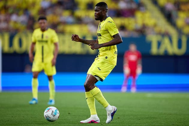 May 13, 2026, Villarreal, Castellon, Spain: Thomas Partey of Villarreal CF passes the ball during the Spanish championship LaLiga football match between Villarreal CF and Sevilla CF on 13 May 2026 at Ceramica Stadium in Villarreal, Spain. Villarreal Spain Spanish La Liga EA Sports soccer match Villarreal vs Sevilla Copyright: xCerezox