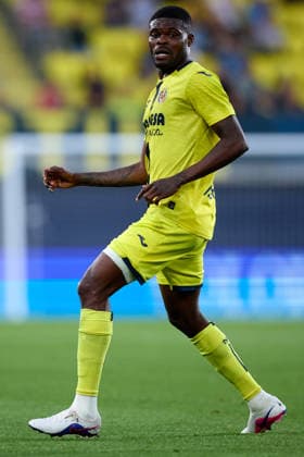 Kings League Italy 2026 May 13, 2026, Villarreal, Castellon, Spain: Thomas Partey of Villarreal CF in action during the Spanish championship LaLiga football match between Villarreal CF and Sevilla CF on 13 May 2026 at Ceramica Stadium in Villarreal, Spain. Villarreal Fonzies Arena Spain Spanish La Liga EA Sports soccer match Villarreal vs Sevilla Copyright: xCerezox
