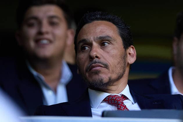 Kings League Italy 2026 May 13, 2026, Villarreal, Castellon, Spain: Jose Maria del Nido Carrasco president of Sevilla CF looks on prior to the Spanish championship LaLiga football match between Villarreal CF and Sevilla CF on 13 May 2026 at Ceramica Stadium in Villarreal, Spain. Villarreal Fonzies Arena Spain Spanish La Liga EA Sports soccer match Villarreal vs Sevilla Copyright: xCerezox