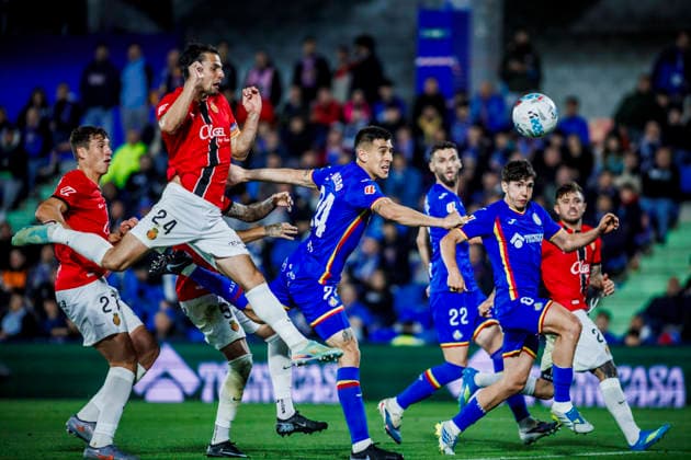 Getafe CF vs RCD Mallorca - LaLiga EA Sports - 13 05 2026 Zaid Abner Romero of Getafe CF score his goal during the LaLiga EA Sports match between Getafe CF and RCD Mallorca at Coliseum Alfonso Perez Stadium on May 13, 2026 in Madrid, Spain. Madrid Spain Copyright: xMarinaxFrutos PGSxPhotoxAgencyx