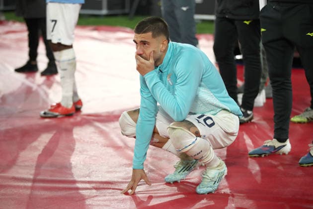 IPA84657433 - 13.05.2026 Lazio vs Inter Coppa Italia Final& xD;In the photo: disappointed Zaccagni& xD;(Photo Gino Mancini)  Copyright: xGinoxMancini IPAxSportx xx 84657433