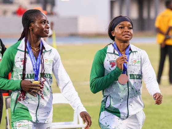 Tobi Amusan at The 24th African Senior Athletics Championships (ASAC) 2026 in Accra, Ghana, at the University of Ghana Sports Stadium from May 12 2026 Copyright: xChristopherxOnahx