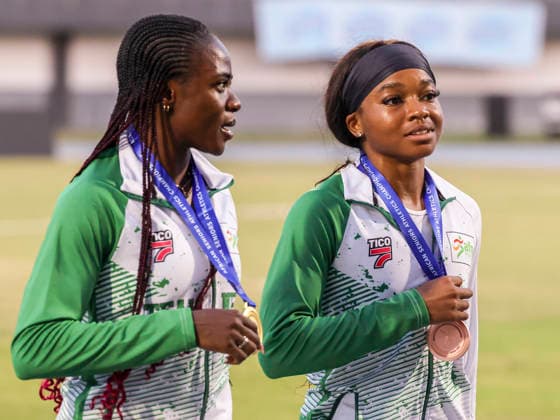 Tobi Amusan at The 24th African Senior Athletics Championships (ASAC) 2026 in Accra, Ghana, at the University of Ghana Sports Stadium from May 12 2026 Copyright: xChristopherxOnahx