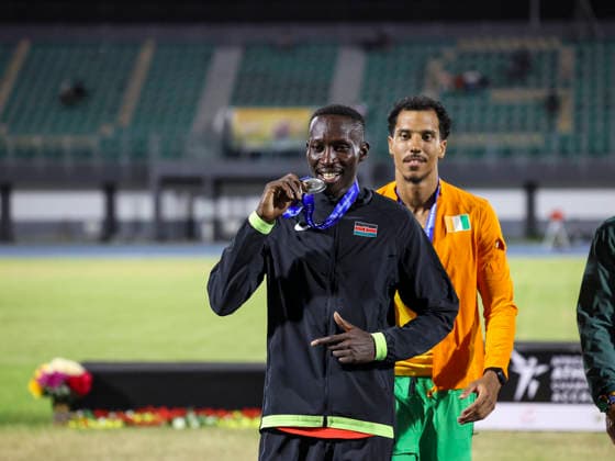 Decathlon at the medai ceremony at The 24th African Senior Athletics Championships (ASAC) 2026 in Accra, Ghana, at the University of Ghana Sports Stadium from May 12 2026 Copyright: xChristopherxOnahx