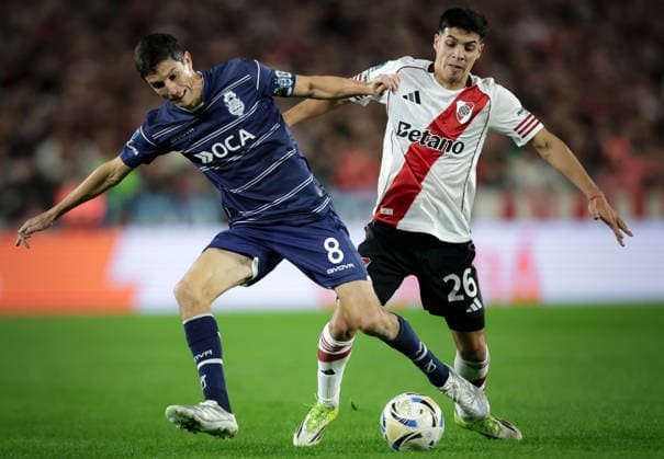 River vs Gimnasia Foto: FOTOBAIRES Cuartos de Final. Torneo Apertura. Liga Profesional. Copyright: xNICOLASxABOAFxNICOLASxABOAFx