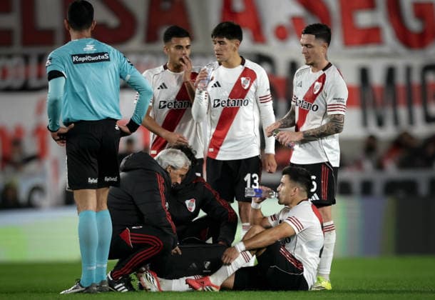 River vs Gimnasia Foto: FOTOBAIRES Cuartos de Final. Torneo Apertura. Liga Profesional. Copyright: xNICOLASxABOAFxNICOLASxABOAFx