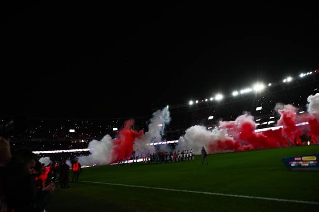 River Plate x Gimnasia La Plata BUENOS AIRES, AR - 13.05.2026: RIVER PLATE X GIMNASIA LA PLATA - River Plate against Gimnasia y Esgrima La Plata during a quarter-final match of the Copa Mercado Libre de la Liga Profesional de Futbol, on May 13, 2026 at Estadio Mas Monumental in Buenos Aires, Argentina. (Photo: Gabriel Sotelo Fotoarena) x2941879x  GabrielxSotelo