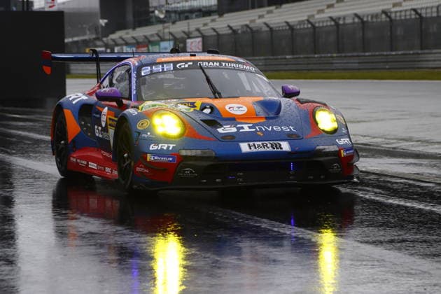 RECORD DATE NOT STATED 4 Artur Goroyan (ARM) Oleg Kvitka (RUS) Nathanael Berthon (FRA) Alex Fontana (CHF), Porsche 911 GT3 R Evo2, Team: Goroyan RT by Car Collection (GER) in der Boxengasse GER, Motorsport, 54. ADAC Ravenol 24H-Rennen Nuerburgring 2025, Mittwoch, Impressionen vor dem Rennen, Nuerburg, 13.05.2026 GER, Motorsport, 54. ADAC Ravenol 24H-Rennen Nuerburgring 2025, Mittwoch, Impressionen vor dem Rennen, Nuerburg, 13.05.2026 Nuerburg Copyright: xEibner-Pressefoto JuergenxAugstx EP_JAT