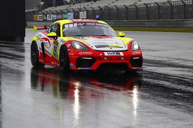 RECORD DATE NOT STATED 982 Christoph Krombach (Asslar GER) Oliver Kunz (Uhningen GER) Axel Duffner (Homberg GER) Leo-Livius Arne Weber (Bad Homburg GER), Porsche 718 Cayman GT4 CS, Team: W&S Racing (GER) in der Boxengasse GER, Motorsport, 54. ADAC Ravenol 24H-Rennen Nuerburgring 2025, Mittwoch, Impressionen vor dem Rennen, Nuerburg, 13.05.2026 GER, Motorsport, 54. ADAC Ravenol 24H-Rennen Nuerburgring 2025, Mittwoch, Impressionen vor dem Rennen, Nuerburg, 13.05.2026 Nuerburg Copyright: xEibner-Pressefoto JuergenxAugstx EP_JAT